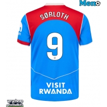 Atletico Madrid Alexander Sorloth #9 Replica Third Shirt 2025-26 Short Sleeve